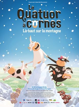 Le quatuor à cornes, là-haut sur la montagne