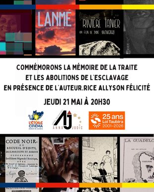 Commémorons la Mémoire de la traite et les abolitions de l'esclavage